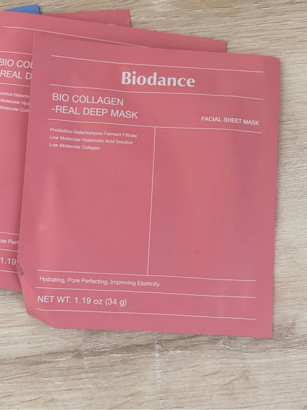 Biodance Bio Collagen & Hydro Cera Sheet Masks - Blue & Coral Pack